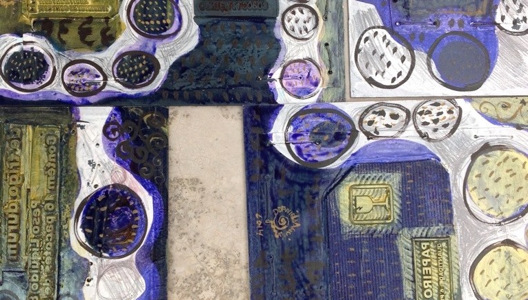 MAZE | Colagem e acrílica s/papel. 2014