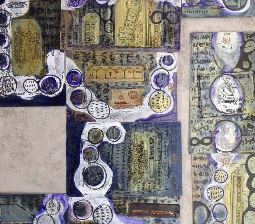 MAZE | Ddaniela Aguilar | Colagem e acrílica s/papel. 2014