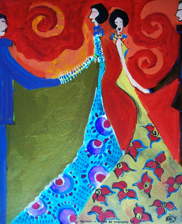 Série O Baile Nº 11.Tecendo o poema do encontro | Ddaniella Aguilar | 2010