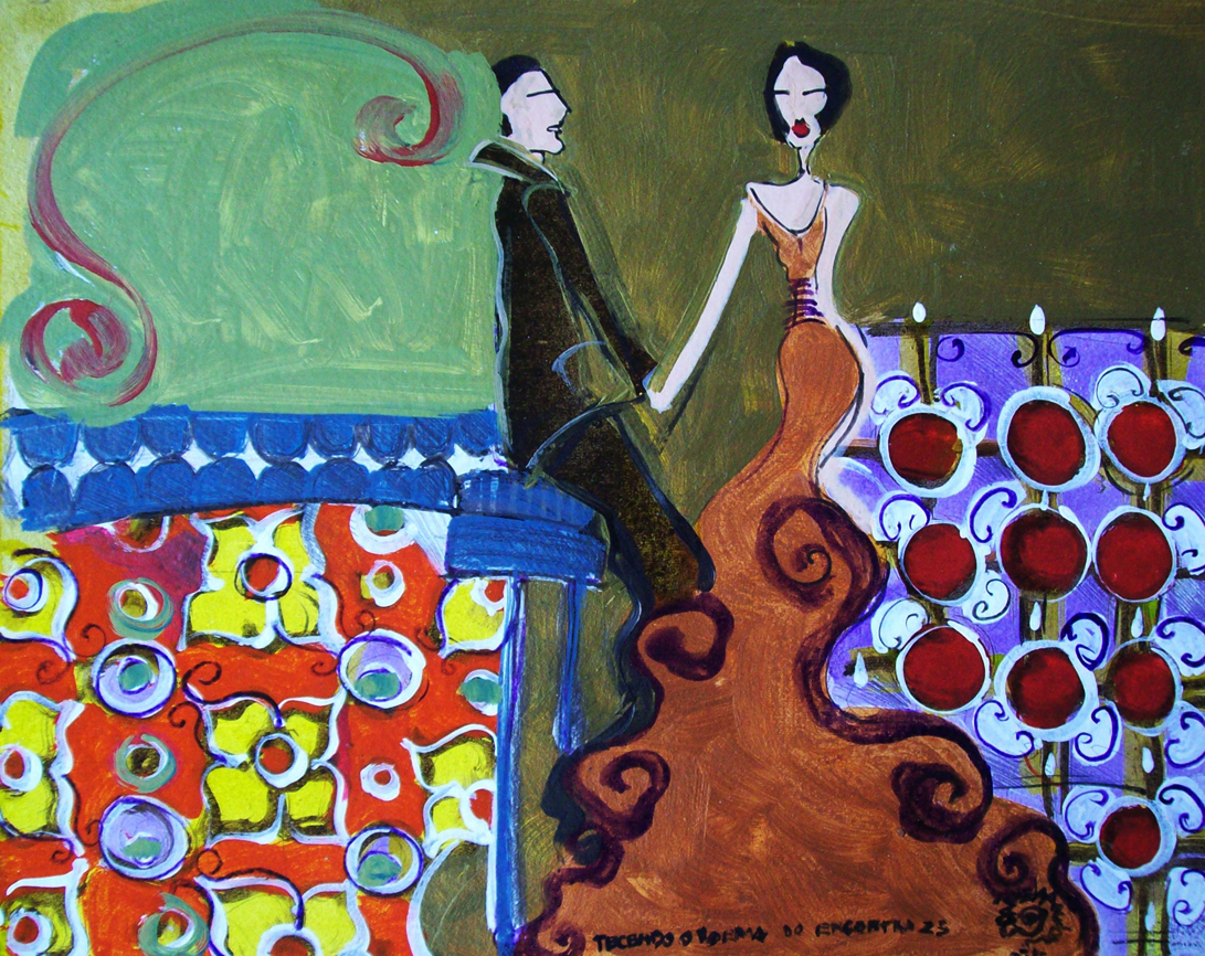 Série O Baile Nº 25.Tecendo o poema do encontro | Ddaniella Aguilar | 2010