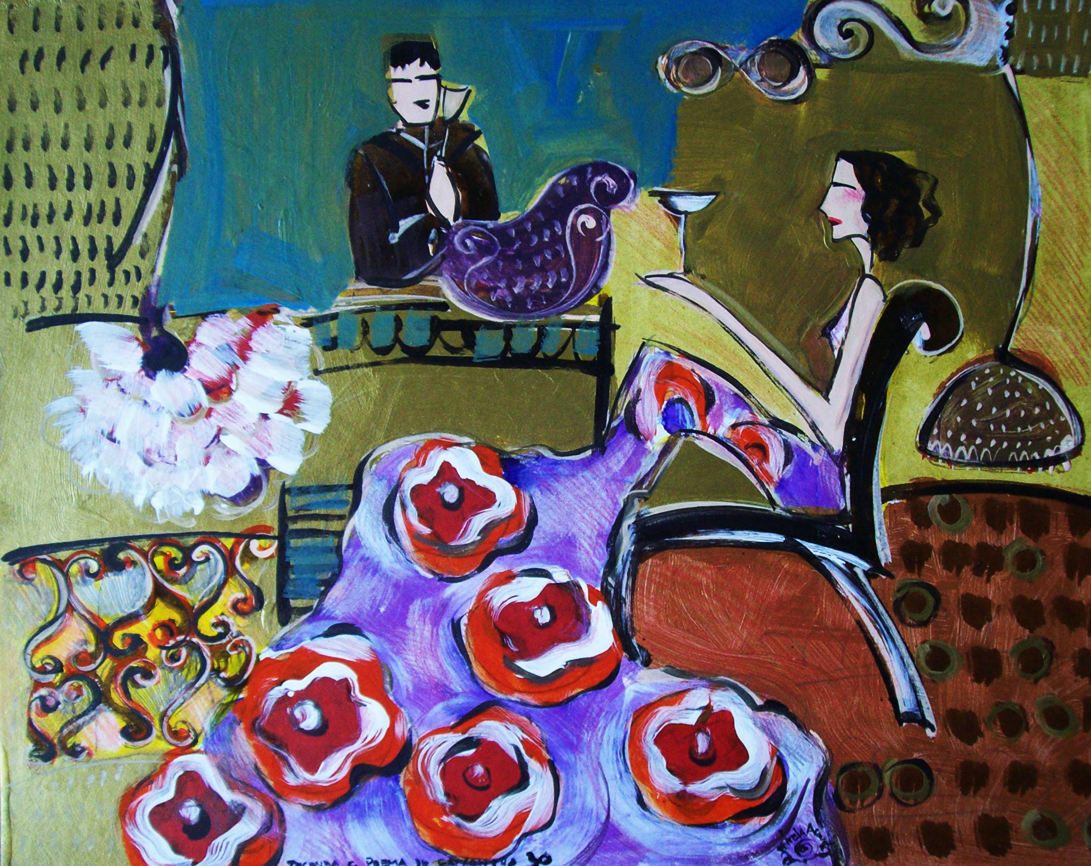 Série O Baile Nº 30.Tecendo o poema do encontro | Ddaniella Aguilar | 2010