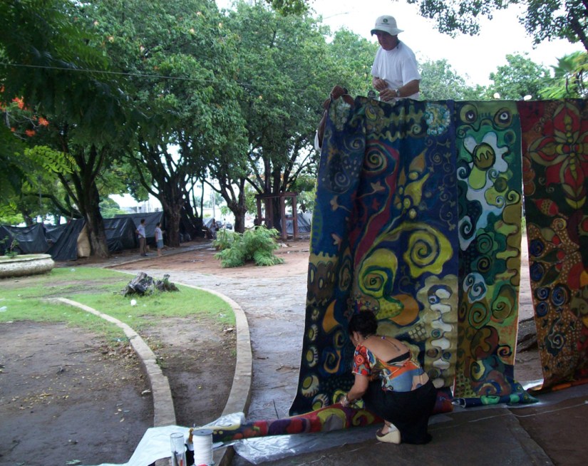 Sonhos Mutantes | Intervenção e instalação – 2010 “Refrações” – Coletiva na Pinacoteca UFAL | Ddaniela Aguilar