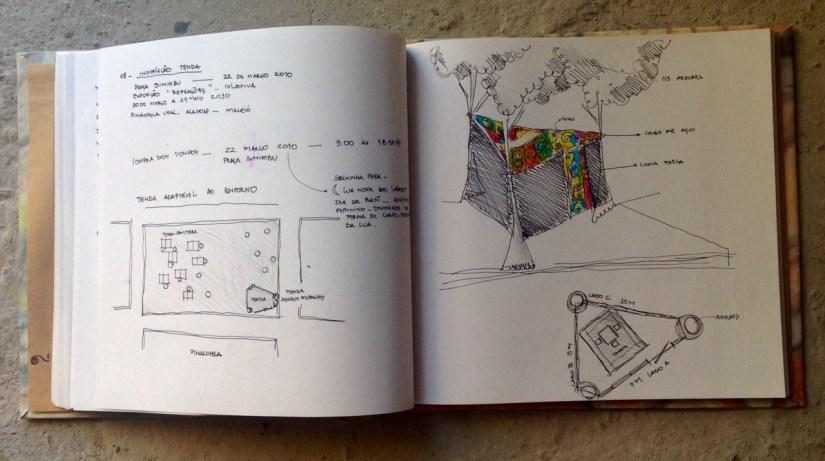 Sonhos Mutantes Intervenção e instalação – 2010 “Refrações” – Coletiva na Pinacoteca UFAL | Ddaniela Aguilar