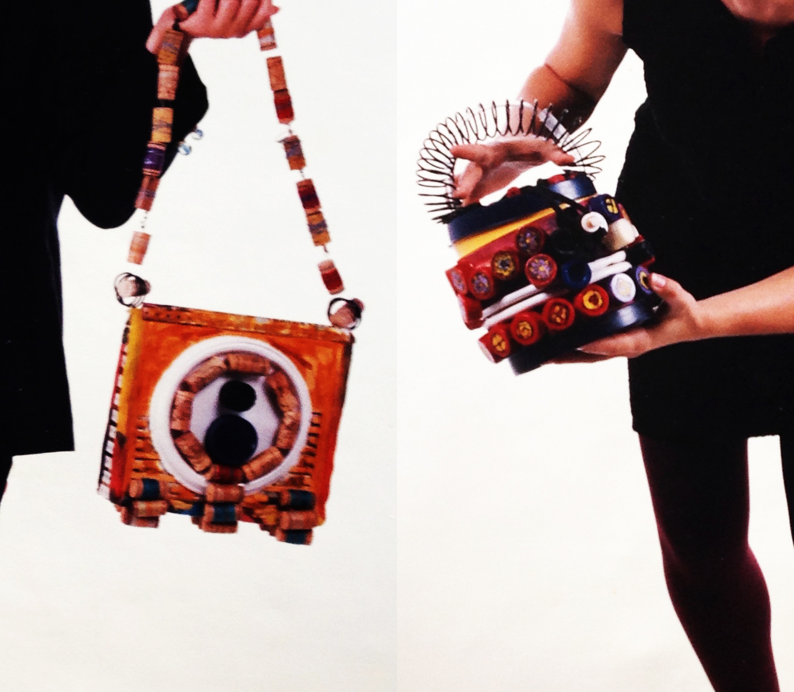 “O Lado Avesso do Guardarroupa” Materiais diversos pós-consumo (1992) | Ddaniela Aguilar Fotos Tibério França