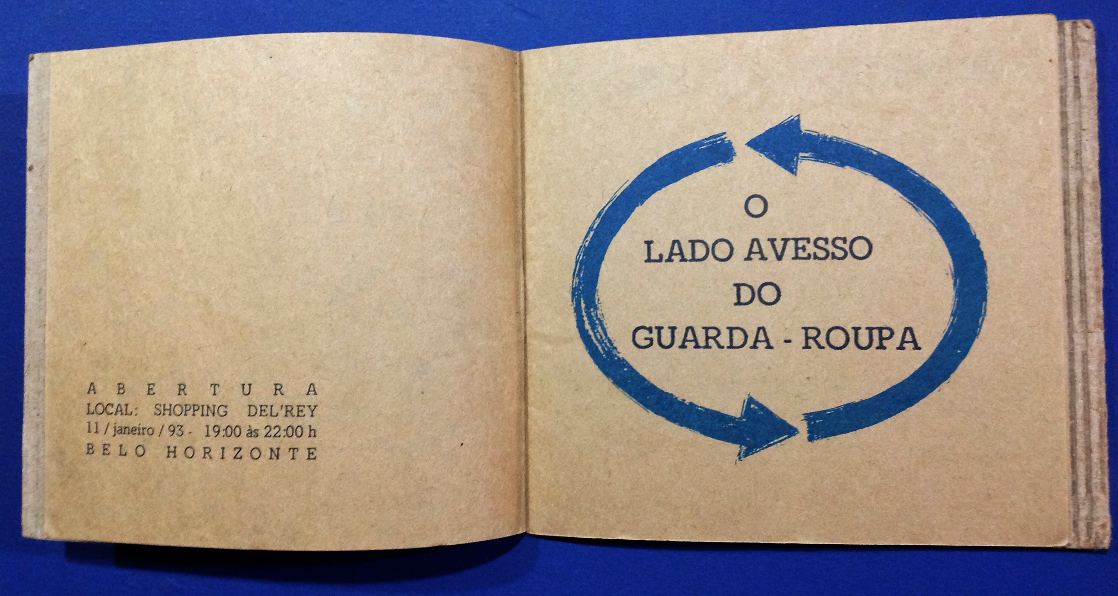 O Lado Avesso do Guarda Roupa - Coletivo Grupo Wearable - MG (1993)