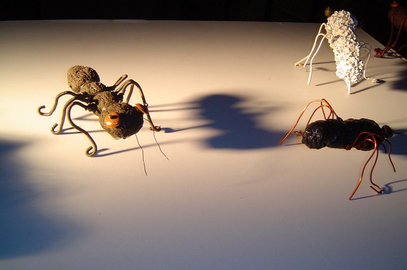 Formigas Mutantes ( 2003) - Reutilização plásticos pós-consumo | Ddaniela Aguilar | Fotos Manoel Leite