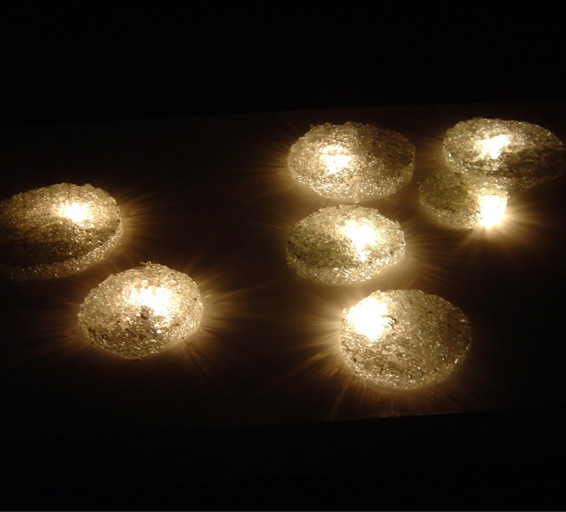 Estrela (2006) - Pet e Alumínio pós-consumo e vidro resinado | Ddaniela Aguilar