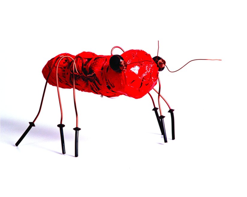 Formigas Mutantes ( 2003) - Reutilização plásticos pós-consumo | Ddaniela Aguilar | Fotos Manoel Leite