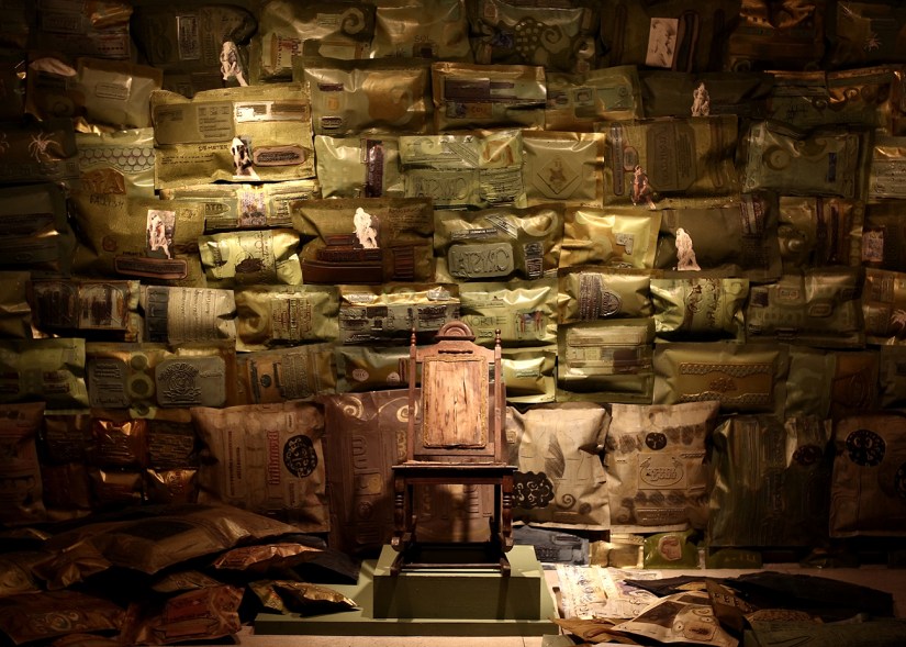 Obra "Circulo de Meninas" |  Exposição Esta Rua É Minha Esta Rua É Nossa | Pinacoteca  (2009)