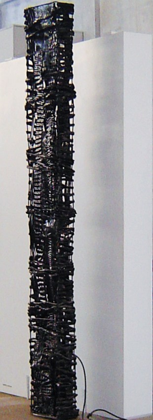 SÉRIE COLMEIA V (2005) - PVC refugos | Ddaniela Aguilar