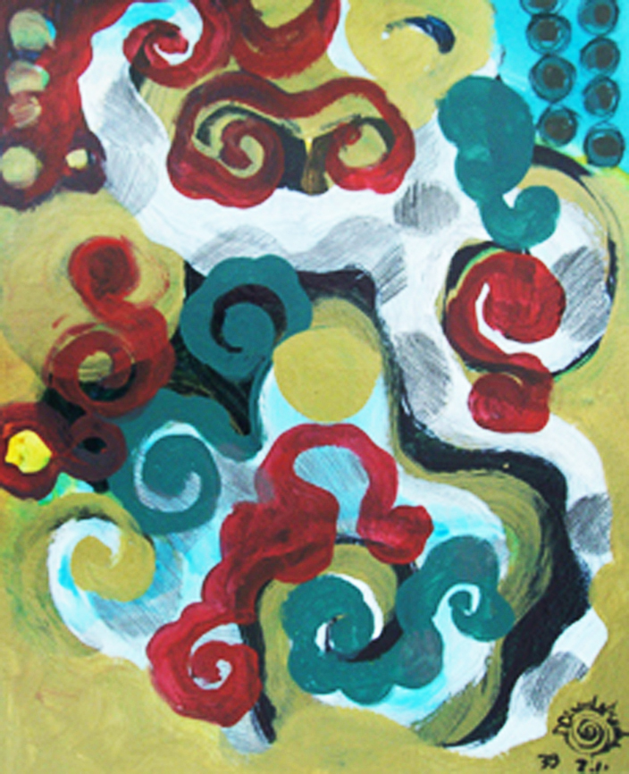 SÉRIE Arabescos – Tecendo o poema do encontro   2010  | Ddaniela Aguilar 